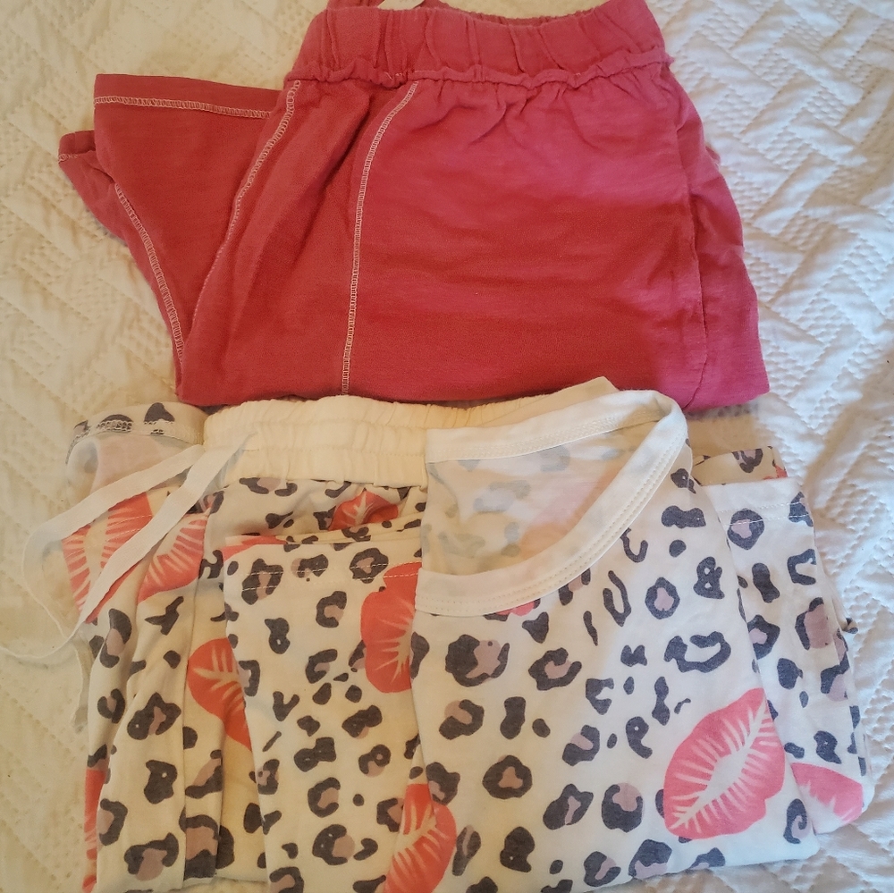 Womens pajama shorts set